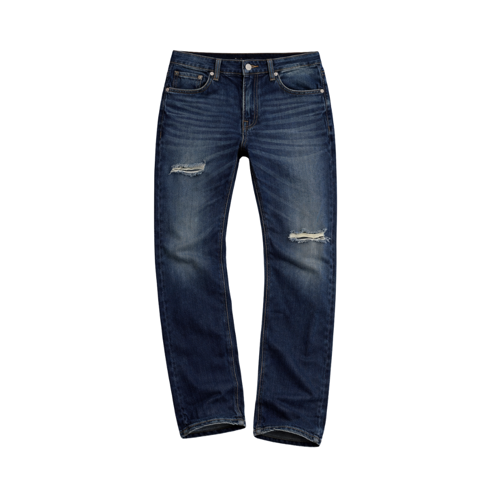Mayfair Distressed Luxe Denim