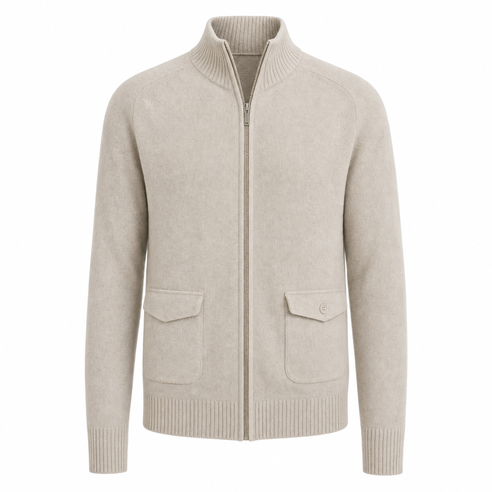 Clean Knit Zip